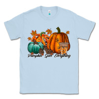 Dusty Blue pumpkin spice everthing Classic Tee - RacoonDesign