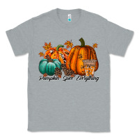 Heather Grey pumpkin spice everthing Classic Tee - RacoonDesign