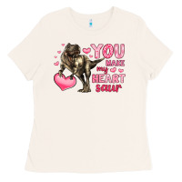 Bone you make my heart saur Ladies Tee - LillyAllenDesigns