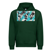 Foreset Green cowhide glitter  cup Urban Hoodie - BarkalooDesign