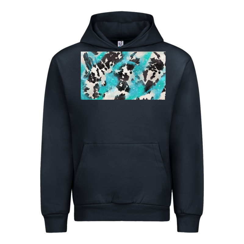Cowhide Glitter  Cup Urban Hoodie by BarkalooDesign | Teevron