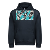 Navy cowhide glitter  cup Urban Hoodie - BarkalooDesign