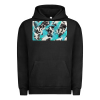 Pigment Black cowhide glitter  cup Urban Hoodie - BarkalooDesign