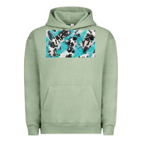 Pigment Oil Green cowhide glitter  cup Urban Hoodie - BarkalooDesign