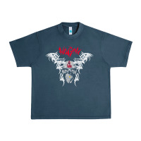 Midnight Navy hollywood hogan tribal 98 t'shirt hollywood hogan tribal '98 Urban Heavy Tee - lanVoArt