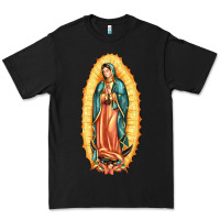Black our lady of guadalupe Premium Tee - LillyAllenDesigns