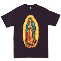 Plum our lady of guadalupe Premium Tee - LillyAllenDesigns