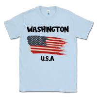 Dusty Blue Washington Classic Tee - Bettercallsaul