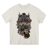 Cream skaven warhammer Heavy Core Tee - lanVoArt
