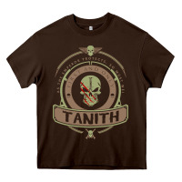 Chocolate Brown tanith  1 Heavy Core Tee - lanVoArt