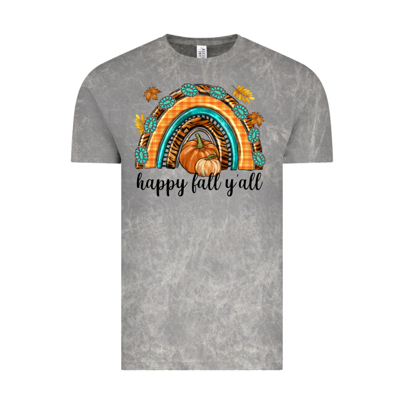 Happy Fall Y'all Vintage Tee by texasbilliewilder | Teevron