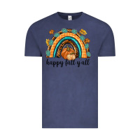 Vintage Denim Happy Fall Y'all Vintage Tee - texasbilliewilder