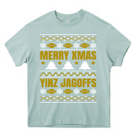 Merry Christmas Yinz Jagoffs Pittsburgh Pennsylvania Xmas Gifts 1 Heavy Core Tee | Teevron