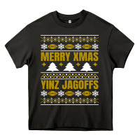 Asphalt Merry Christmas Yinz Jagoffs Pittsburgh Pennsylvania Xmas Gifts 1 Heavy Core Tee - lanVoArt
