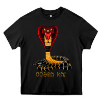 Black cobra cai Heavy Core Tee - lanVoArt