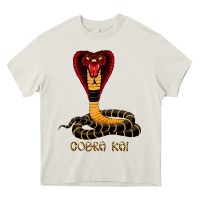 Cream cobra cai Heavy Core Tee - lanVoArt