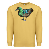 Antique Gold Cayuga Duck Premium Sweatshirt - LillyAllenDesigns
