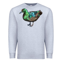 Heather Grey Cayuga Duck Premium Sweatshirt - LillyAllenDesigns