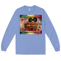 Colony Blue i am black history Long Sleeve Tee - CowGirlArtShop