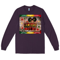 Plum i am black history Long Sleeve Tee - CowGirlArtShop