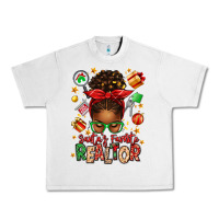 Lunar Rock santas favorite realtor messy bun Urban Heavy Tee - texasbilliewilder