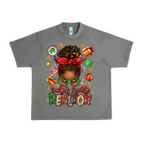 Tornado santas favorite realtor messy bun Urban Heavy Tee - texasbilliewilder