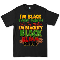 Black juneteenth im black every month Premium Tee - LillyAllenDesigns