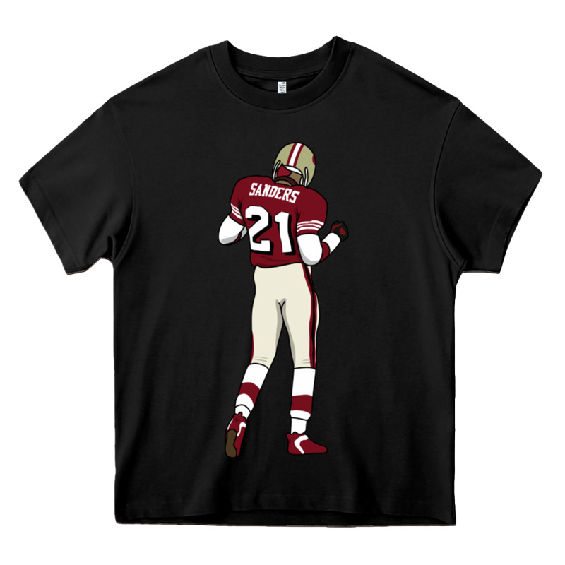Deion Sanders 32 Heavy Core Tee by lanVoArt | Teevron