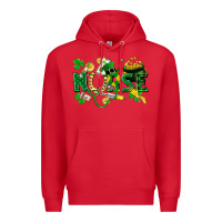 Red nurse st patrick Premium Hoodie - FaDigitalArtStudio
