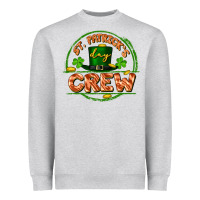 Heather Grey St. Patrick's Day crew Heavyweight Sweatshirt - FaDigitalArtStudio