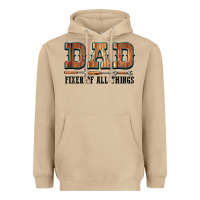 Mushroom Dad Fixer Of All Things Heavyweight Hoodie - LillyAllenDesigns