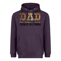 Plum Dad Fixer Of All Things Heavyweight Hoodie - LillyAllenDesigns