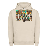 Pigment French Oak show mom donkey Urban Hoodie - BarkalooDesign