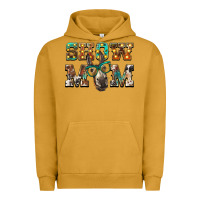 Pigment Peanut Butter show mom donkey Urban Hoodie - BarkalooDesign