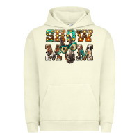 Pigment Pistachio show mom donkey Urban Hoodie - BarkalooDesign