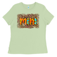 Matcha Leopard Sunflower Mimi Ladies Tee - RanaPortraitStore