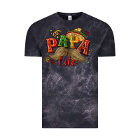 Cloud Black Papa cito Vintage Tee - NancyCooperArtShop