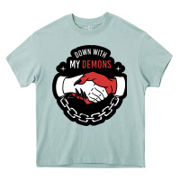 Arona awesome down with my demons  for gift adult and kids men women  2021 Heavy Core Tee - lanVoArt