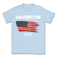 Dusty Blue Washington Classic Tee - Bettercallsaul