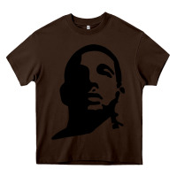 Chocolate Brown d.r.a.k.e Heavy Core Tee - lanVoArt
