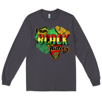 Smoke i am black history Long Sleeve Tee - CowGirlArtShop