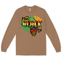 Toasted Coconut i am black history Long Sleeve Tee - CowGirlArtShop