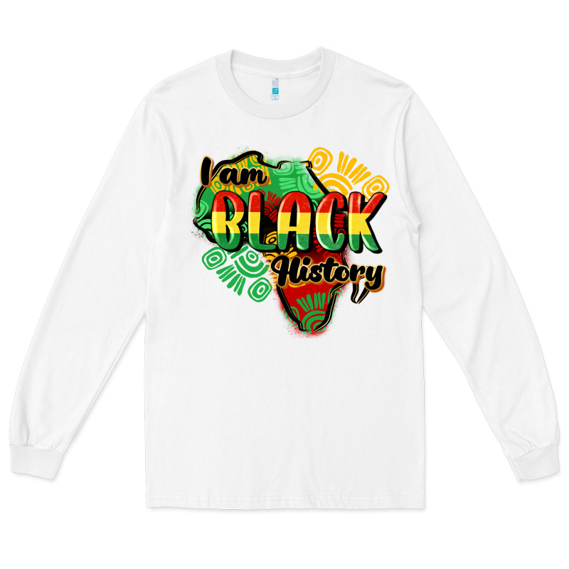 I Am Black History Long Sleeve Tee by CowGirlArtShop | Teevron