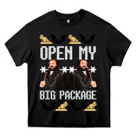 Black what we do in the shadows christmas sweater design—open my big packa Heavy Core Tee - lanVoArt