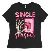 Black single season Ladies Tee - LillyAllenDesigns