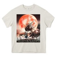 Cream bloodborne 99 Heavy Core Tee - lanVoArt