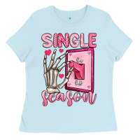 Baby Blue single season Ladies Tee - LillyAllenDesigns