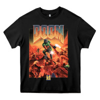 Black doom 1993 poster pc fps Heavy Core Tee - lanVoArt