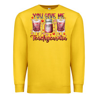 Lemon you give me teachcardia Premium Sweatshirt - RacoonDesign