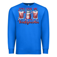 True Royal you give me teachcardia Premium Sweatshirt - RacoonDesign